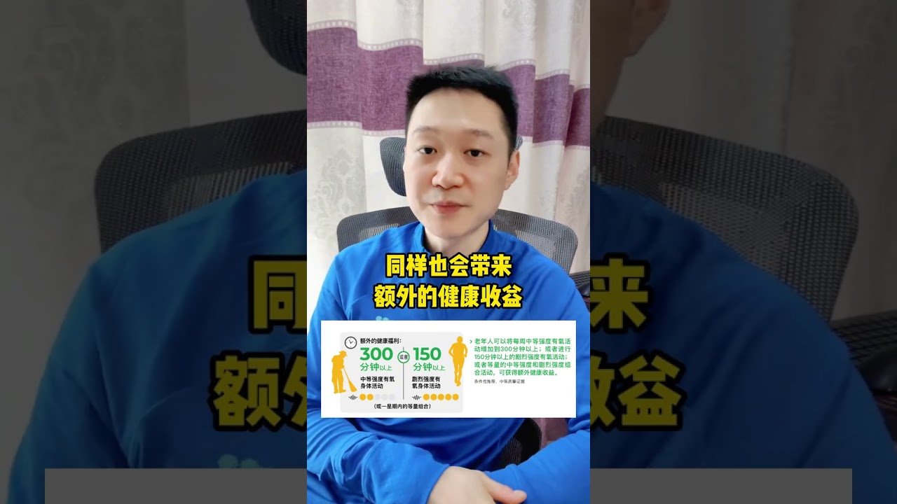 每周运动多少才合适？不同人群差异很大，看这个超全总结 #硬核健康科普行动