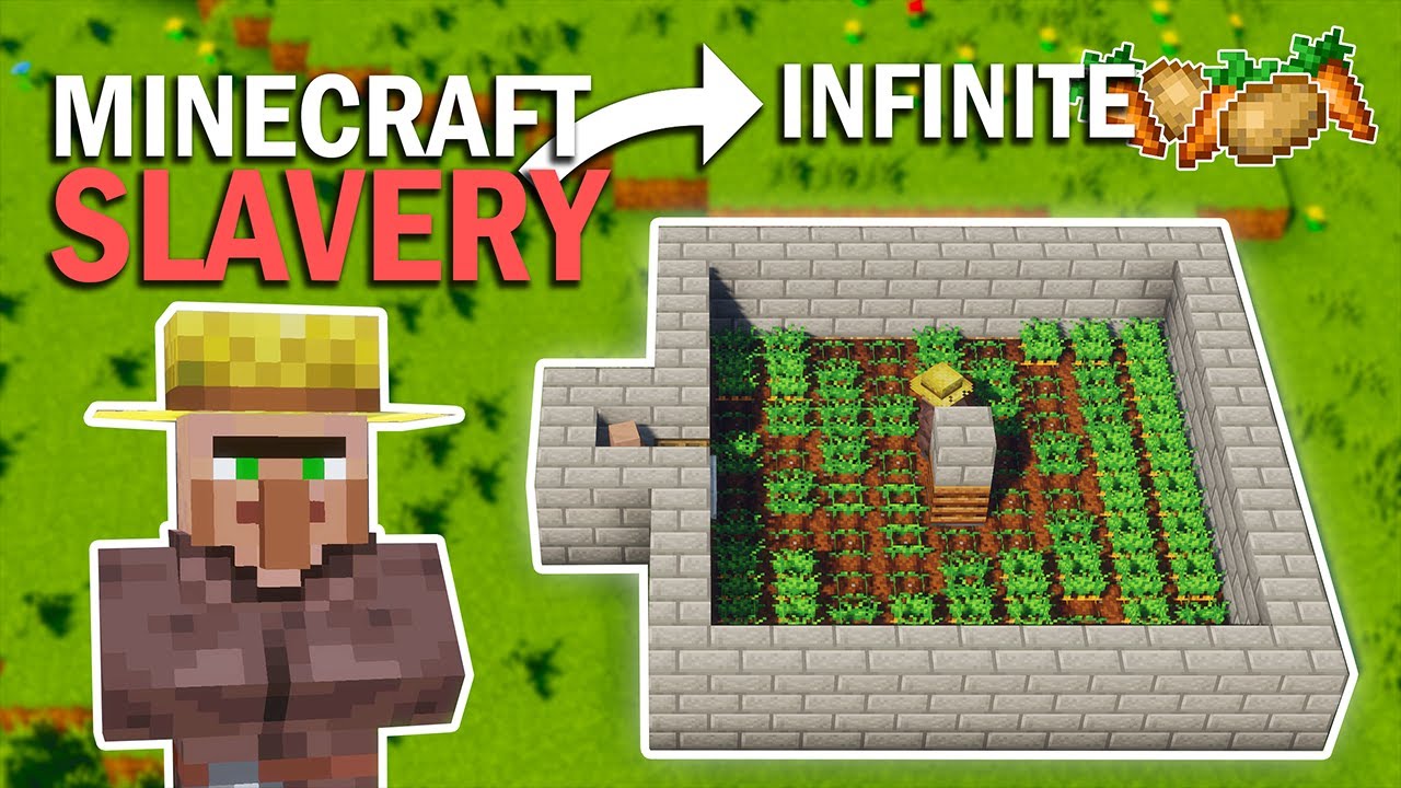 EASIEST Villager Crop Farm in Minecraft -- Carrots, Potato, Wheat -- 1.20