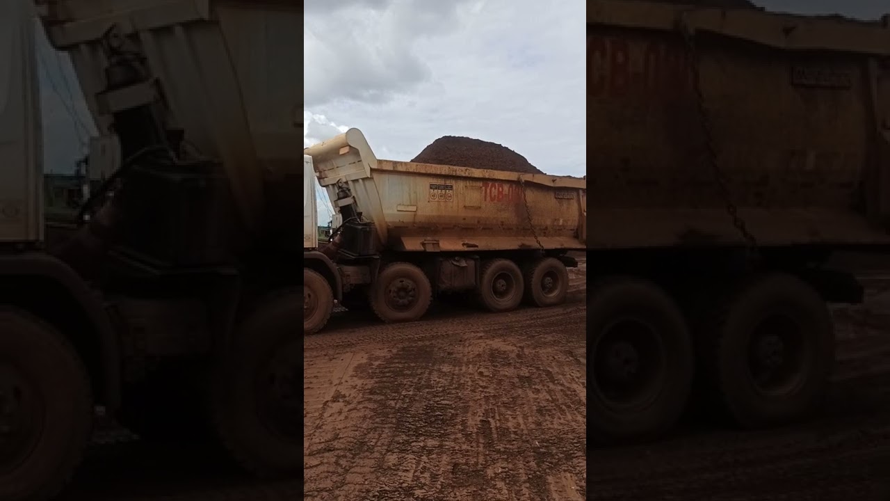 Caminhões de mineração manobras e procedimentos