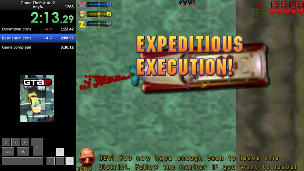 Speedrun: GTA 2 (04:43)