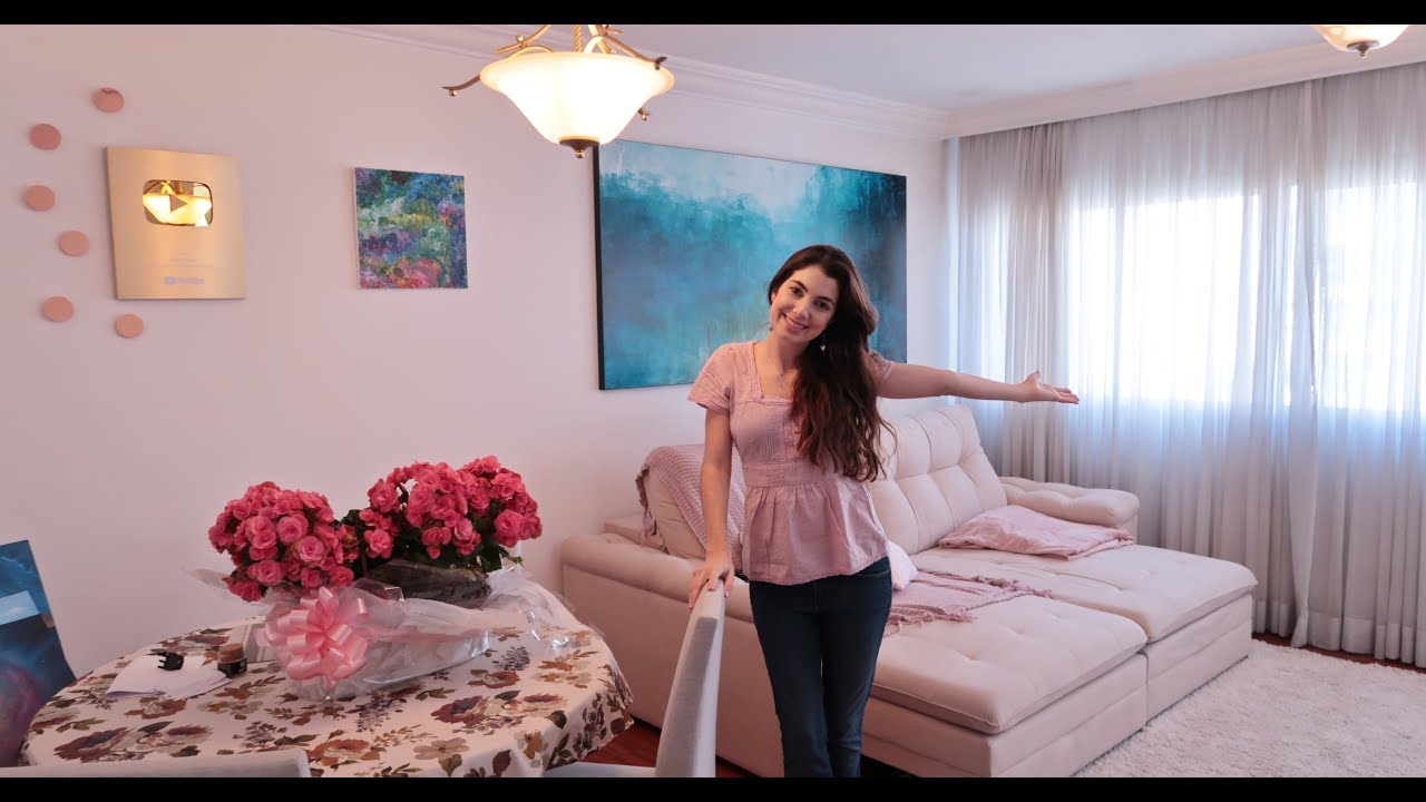 TOUR PELO APARTAMENTO - SALA DE ESTAR