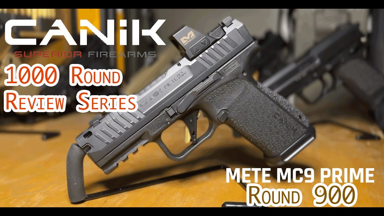 Canik METE MC9 Prime 1,000 Round Review as EDC | Up to Round 900 Update!