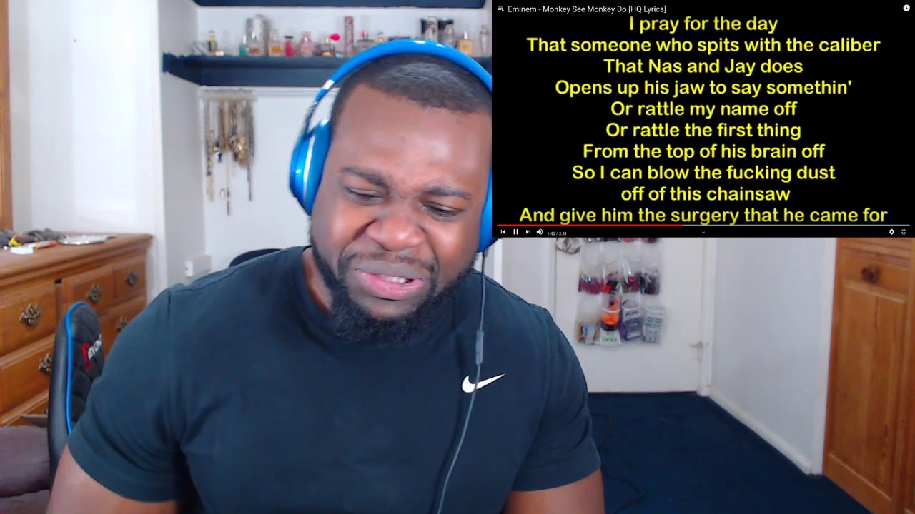Eminem - Monkey See Monkey Do | Reaction
