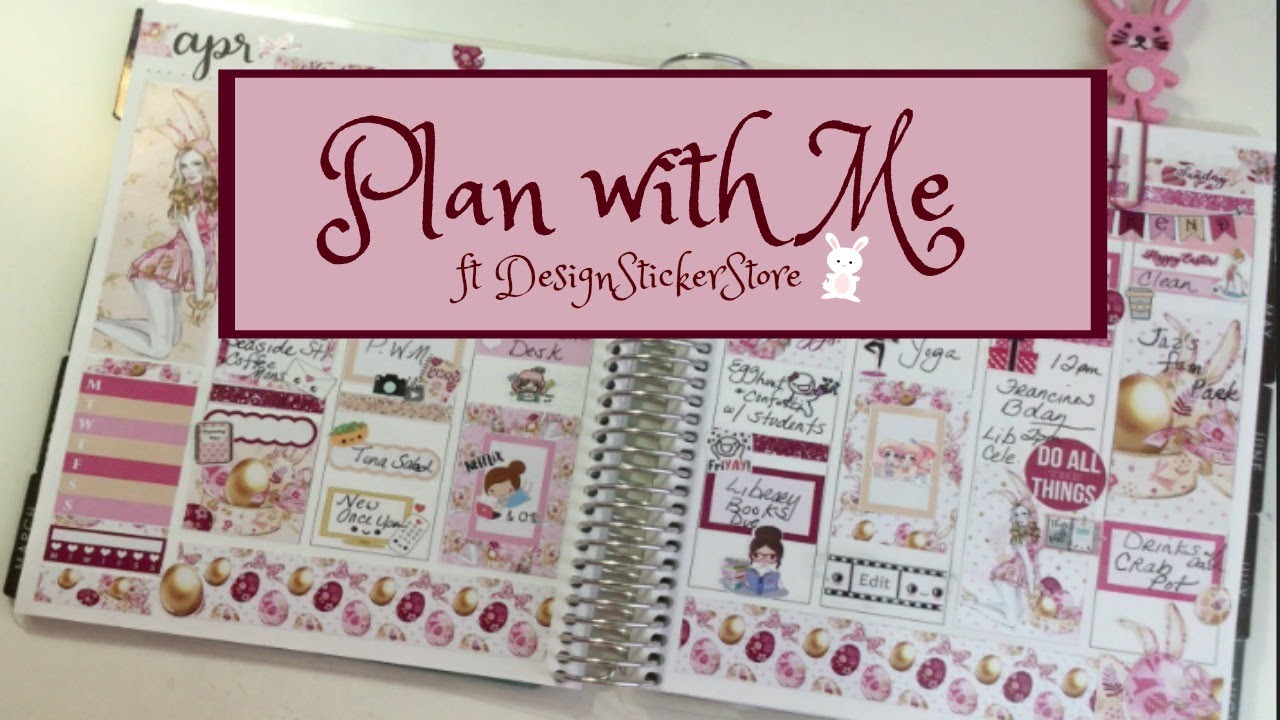 Erin Condren Plan With Me printable stickers