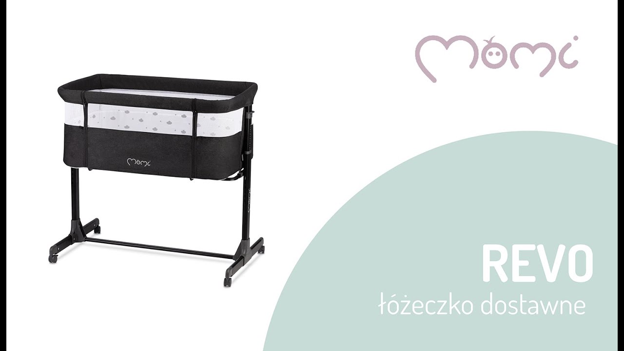 MoMi REVO łóżeczko dostawne  2w1