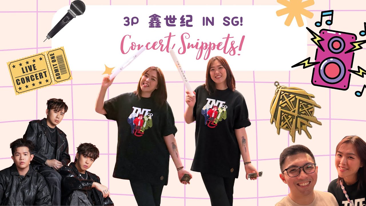 V46 We Went to 3P 鑫世纪 Concert in Singapore!