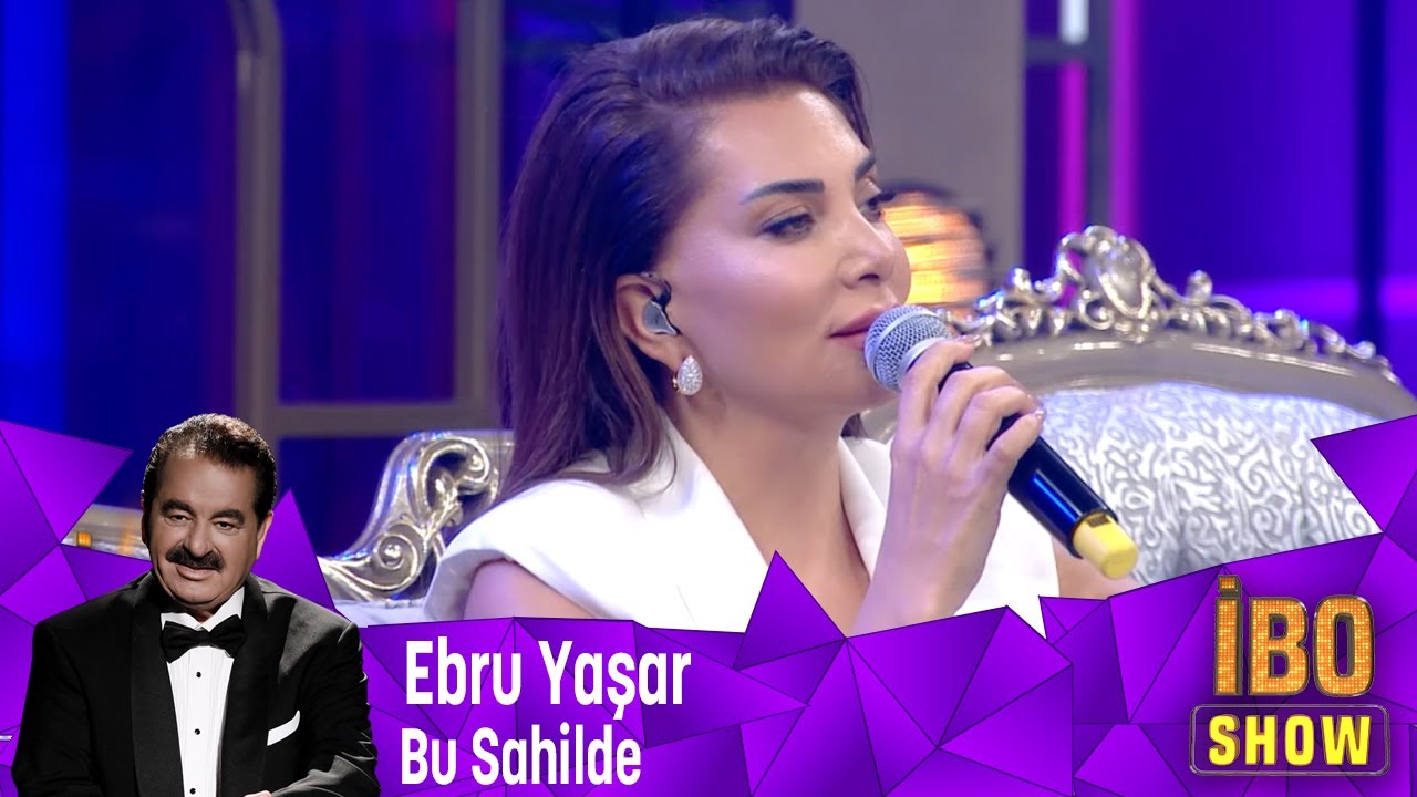 Ebru Yaşar unutulmayan şarkısı ''Bu Sahilde'' yi seslendiriyor