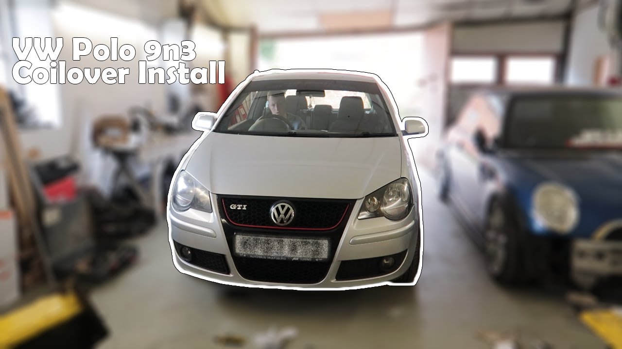 Installing VW Polo 9n3 Coilovers