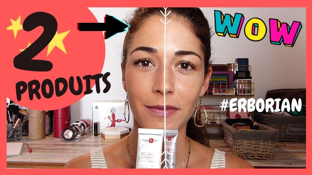 ERBORIAN : Revue + Application / Un teint sublime avec 2 produits seulement !!