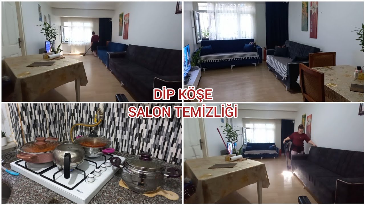 SALONUN ŞEKLİNİ YİNE DEĞİŞTİRDİM/ DİP KÖŞE TEMİZLEDİM/GÜNÜN MENÜSÜ/ŞİFA ÇORBASI/ GÜNLÜK VLOG 