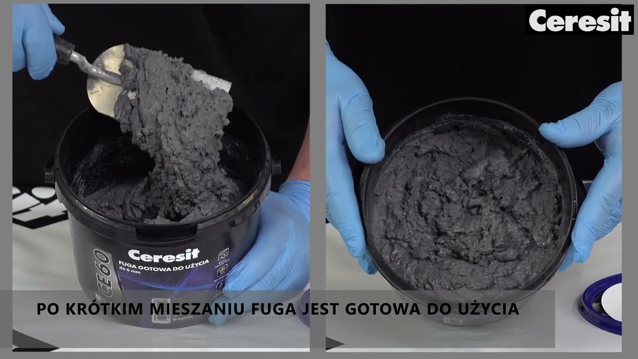 Jak używać fugi Ceresit CE 60?