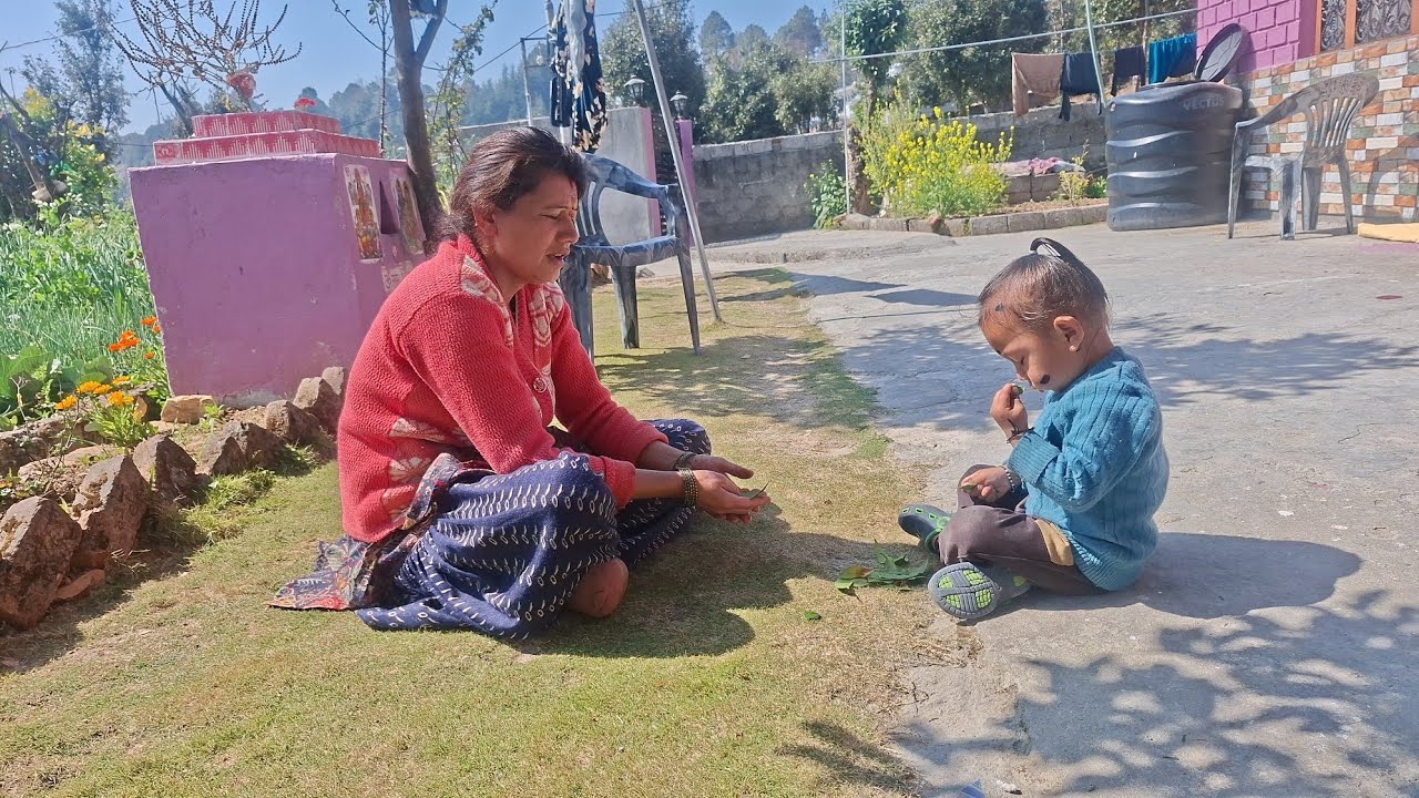 चंद्र ग्रहण लगने से आज नहीं मनाई होली और avi की मस्ती ||Karishma Bora vlog ||daily vlog 