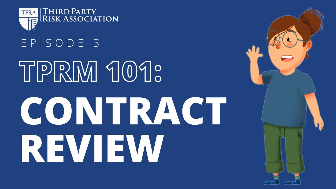 TPRM 101: Contract Review