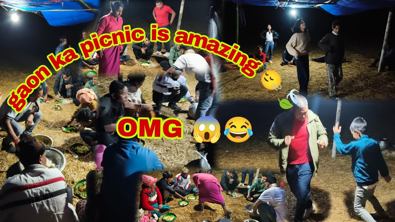Picnic 🧺 ka asli maja to gaon me hota hai omg 😂 || Assam Mon ||