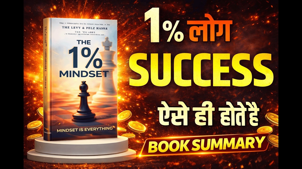 The 1% Mindset Book Summary | Book Summary in Hindi | Book Summary Universe #booksummaryuniverse