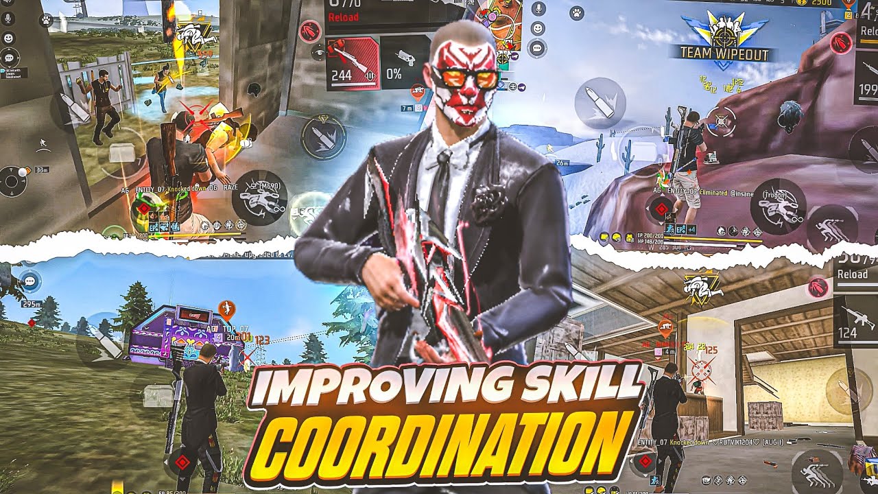 TOURNAMENT & BR HIGHLIGHTS 🏆🗣️ ||IMPROVING SKILL & COORDINATION || #esports #freefire 
