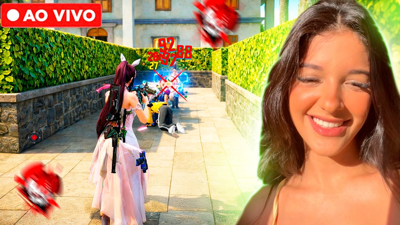 ❤️LIVE DA KITANA❤️JOGANDO COM INSCRITOS - FREE FIRE AO VIVO ❤️