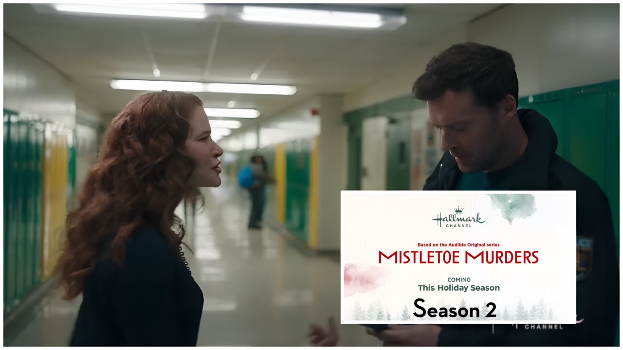 Mistletoe Murders Season 2 Trailer 🎄🔍 l  Sarah Drew & Peter Mooney Return for New Christmas Mystery