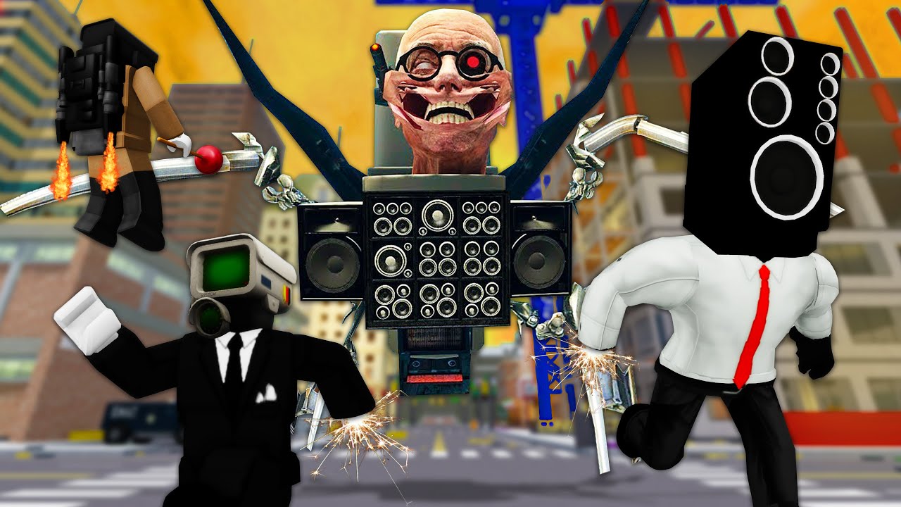 SKIBIDI TOILET War in ROBLOX Brookhaven 🏡RP (Part 10): Upgraded Scientist Skibidi Toilet and G-Man