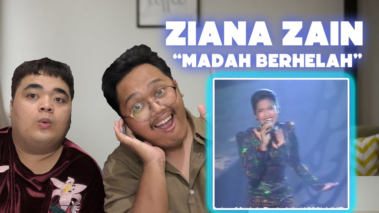 Indonesian React To Ziana Zain - Madah Berhelah | (1992) LIVE (LEGEND !!)