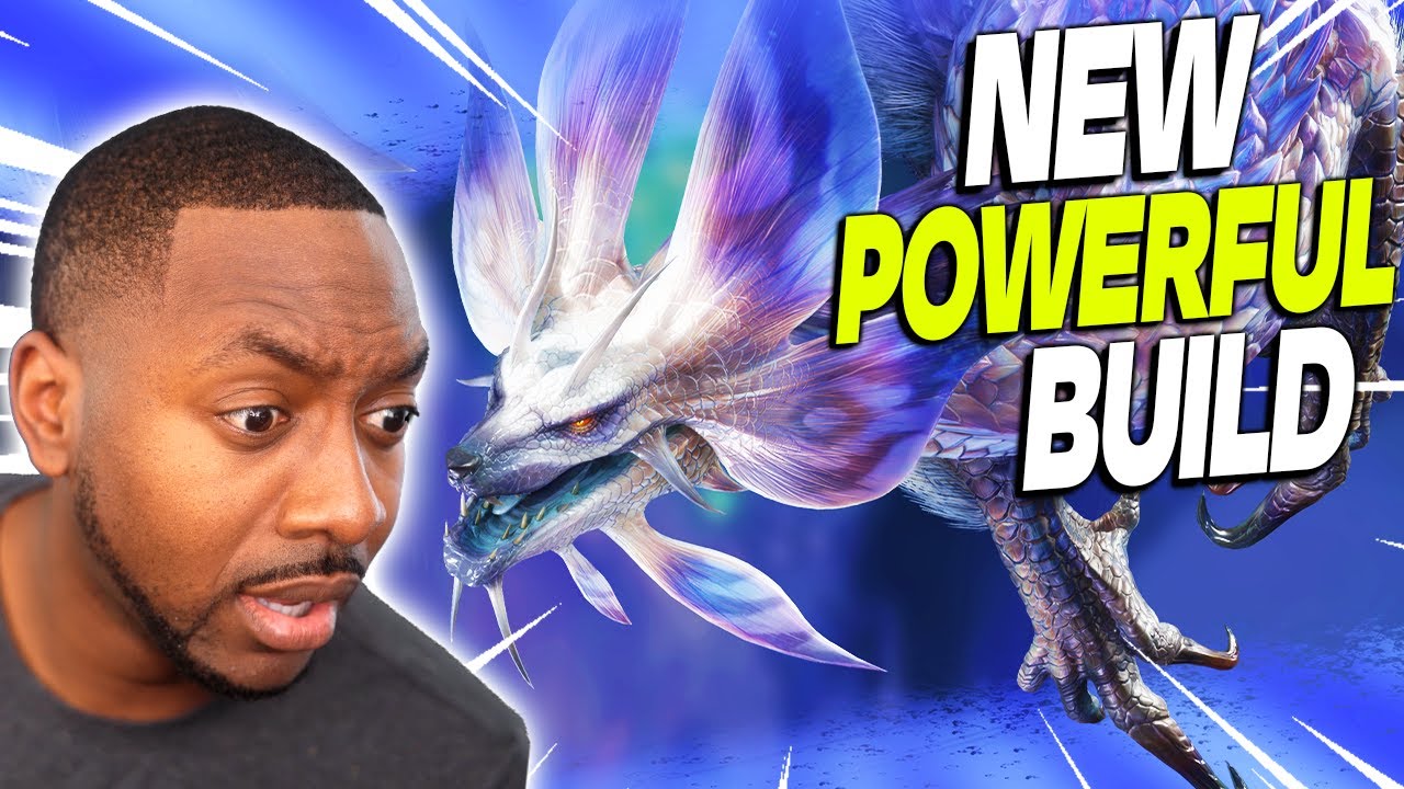 MHR Sunbeak • New Powerful Longsword Build! Violet Mizutsune Armor Is Cracked!
