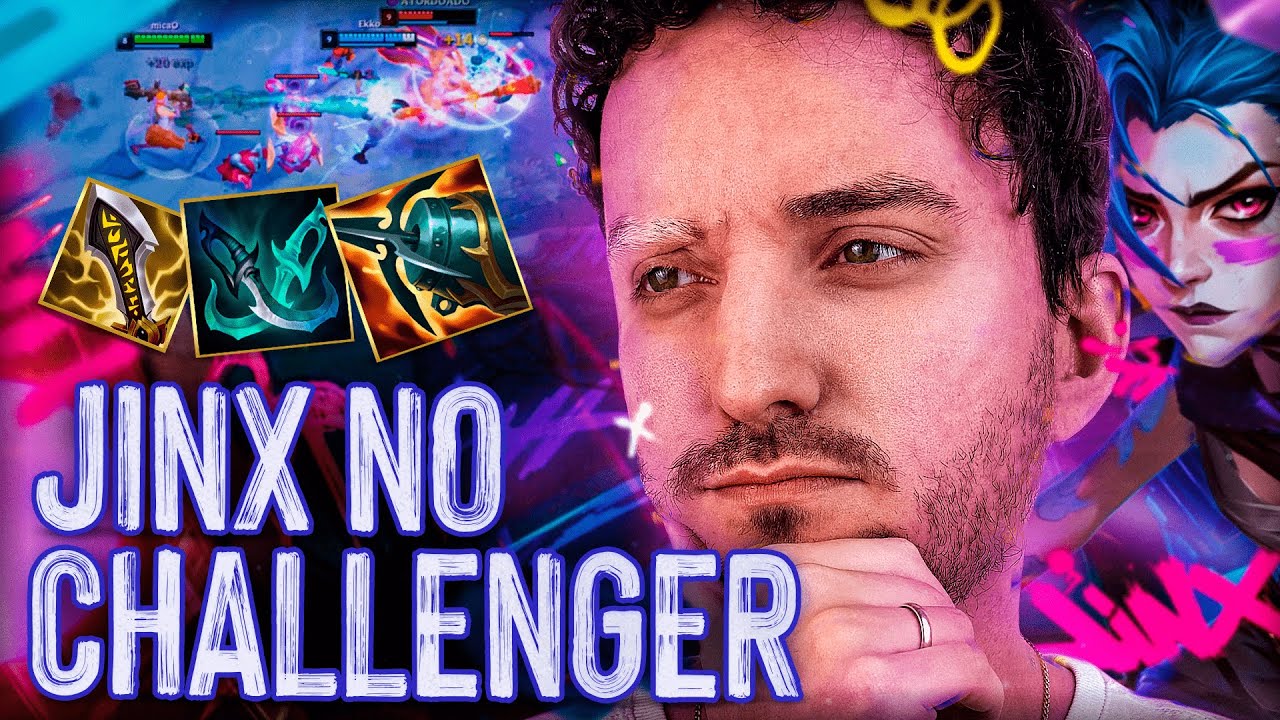 PEGUEI JINX NO CHALLENGER E CARREGUEI A PARTIDA