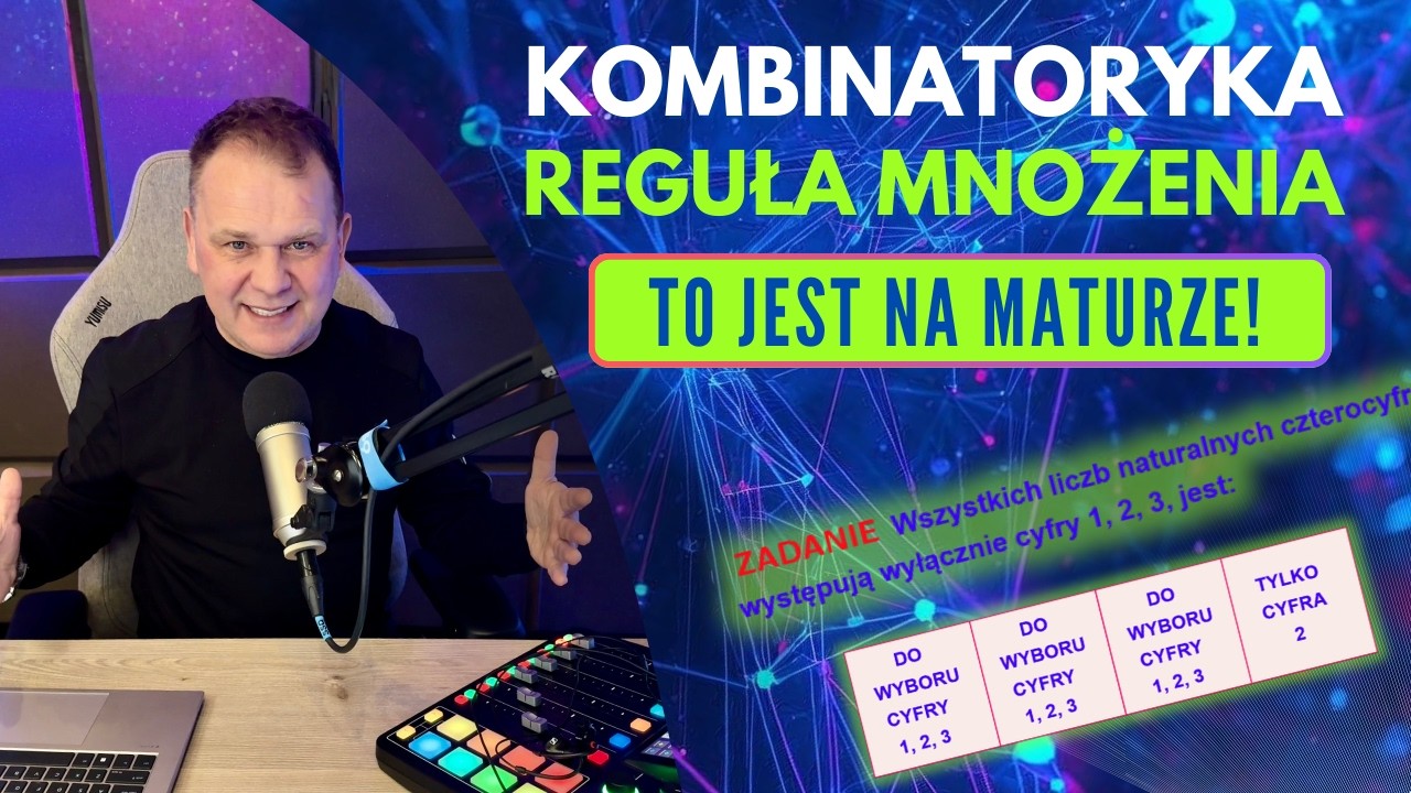 KOMBINATORYKA Reguła mnożenia, To jest na maturze! Poziom podstawowy