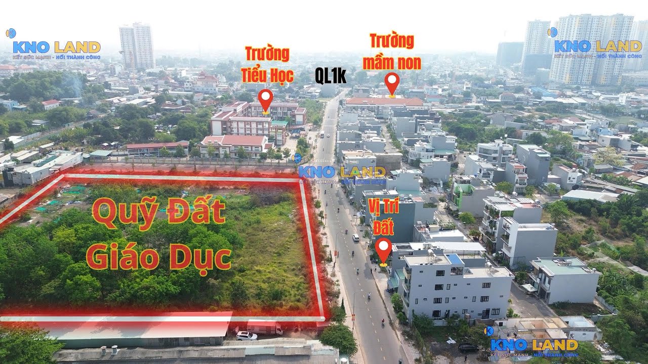 Bán đất Tái Định Cư Đông Hoà C - Mặt tiền trục chính - Kinh doanh mua bán . 62,5m2 - Sổ riêng 