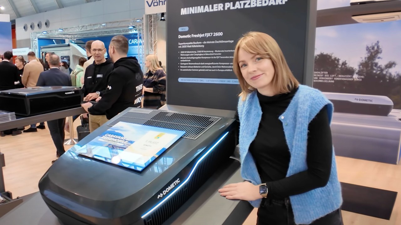 MEGASTARKE WOHNMOBIL Dometic Dachklima Freshjet FJX7 2600 Superstarke Leistung und platzsparend