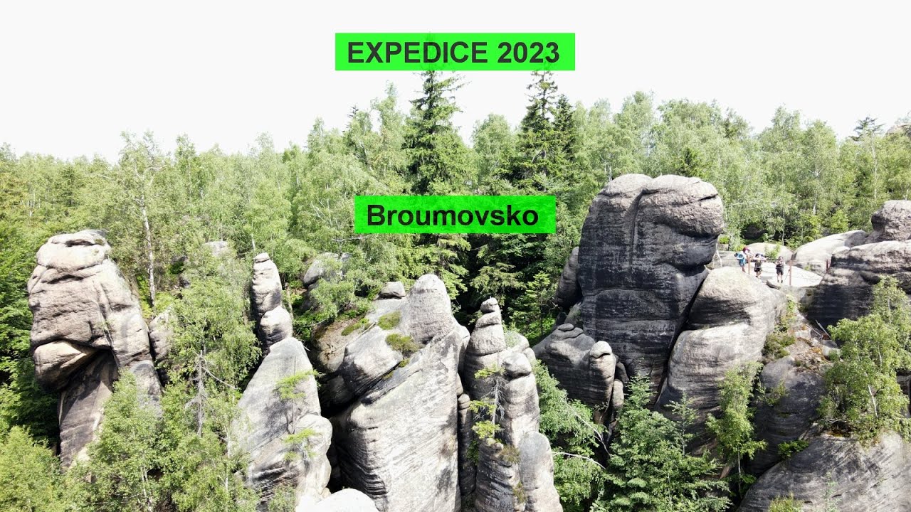 Expedice 2023 Broumovsko.