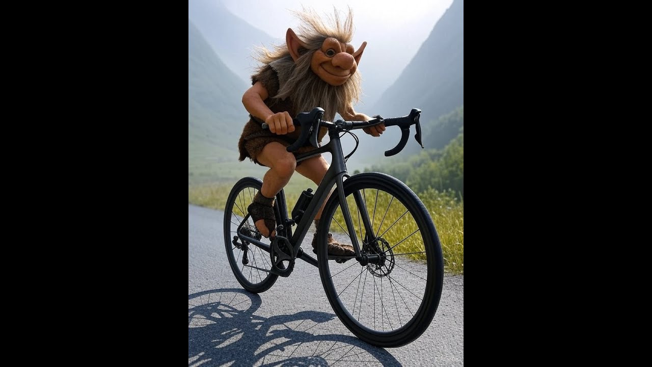 Scenic bike ride in Bergen, Norway