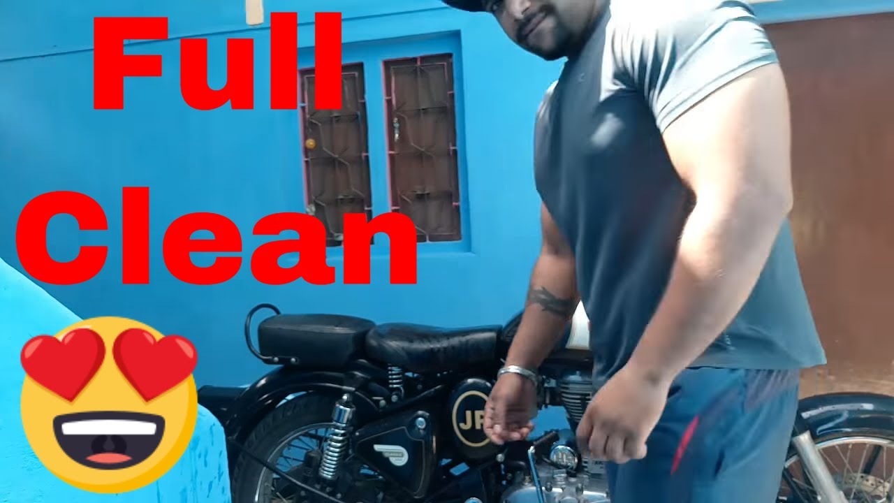 How to SHINE your Royal Enfield | Full Cleaning by Bullet Guru