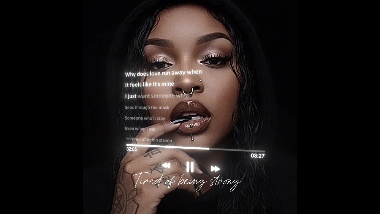 Tired of being strong - Lyrics 
