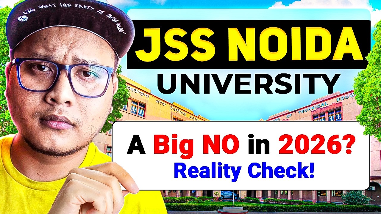 JSS University Noida Honest Review🤬 Worth it in 2026?