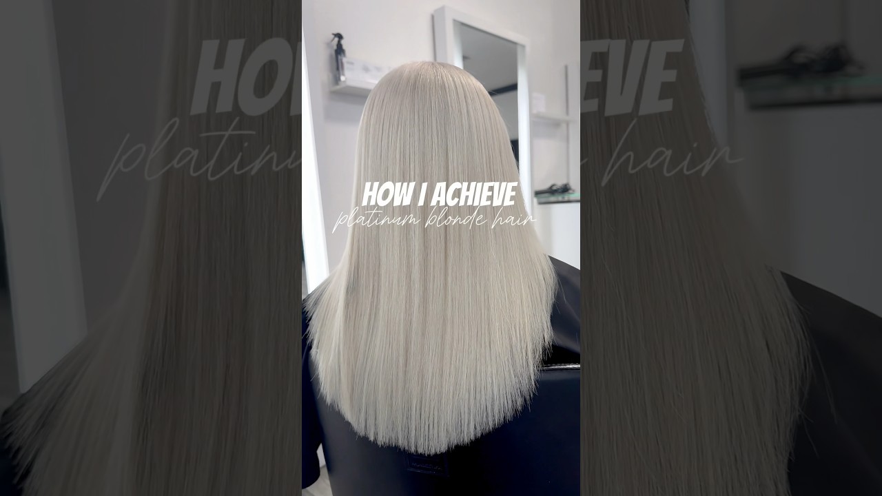 Platinum blonde hair routine 💁🏼&zwj;♀️ #hair #blonde #platinumblonde #hairdye #bleach #bleachandtone