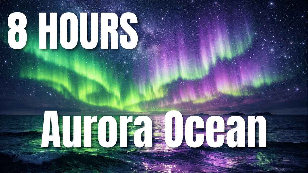 Deep Sleep Music ~ Magical Aurora Ocean ~ Lucid Dreaming Music 🌌