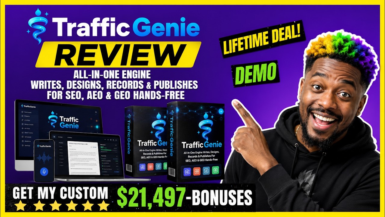 TrafficGenie -❌✅Scam or Legit?⚠️⛔️- Traffic Genie Review | Honest TrafficGenie Reviews