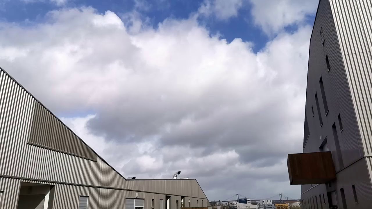 Time-laps tempête Leon Bordeaux