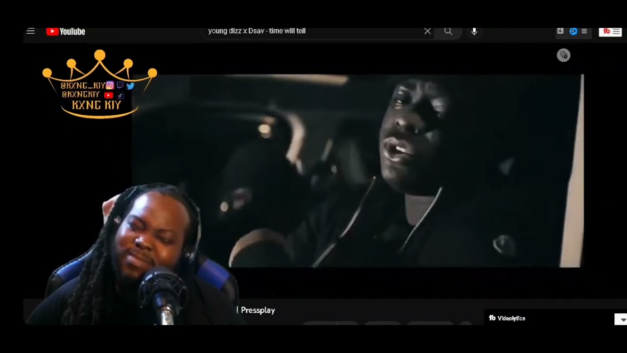 American Reaction to UK Music | Young Dizz x DSav - Time Will Tell