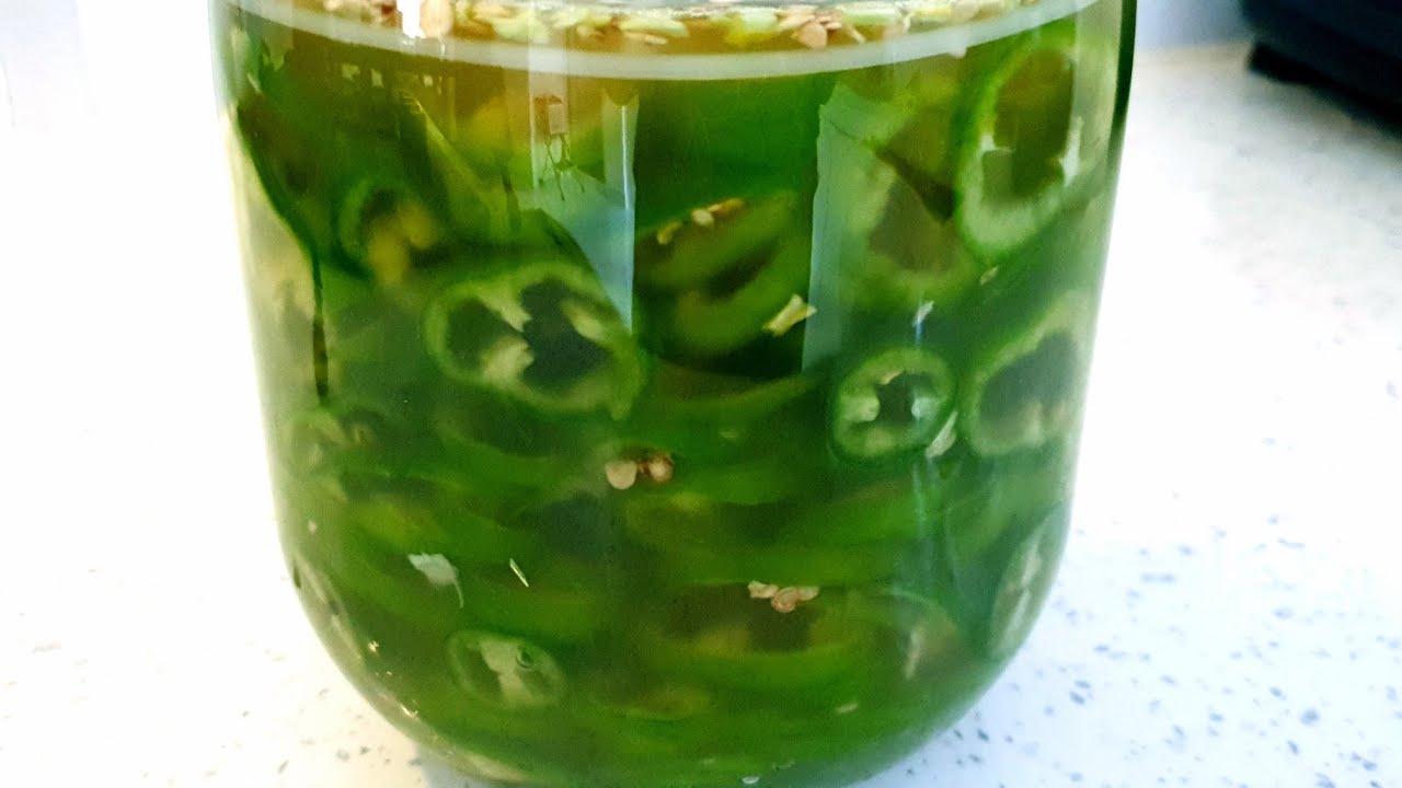 (Pickled Jalapeno) ترشیاتی بیبەری تیژ/توون