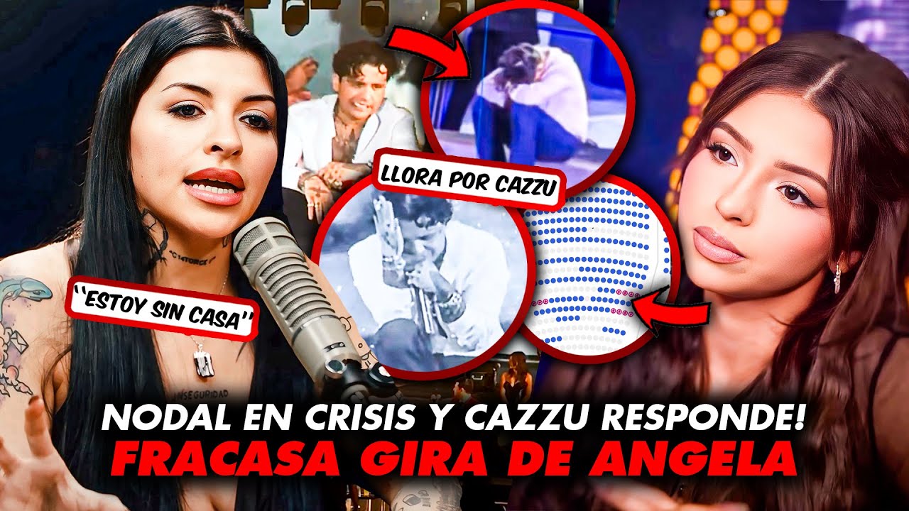 ¡NODAL SE DERRUMBA POR CAZZU! ÁNGELA AGUILAR NO LOGRA VENDER BOLETOS