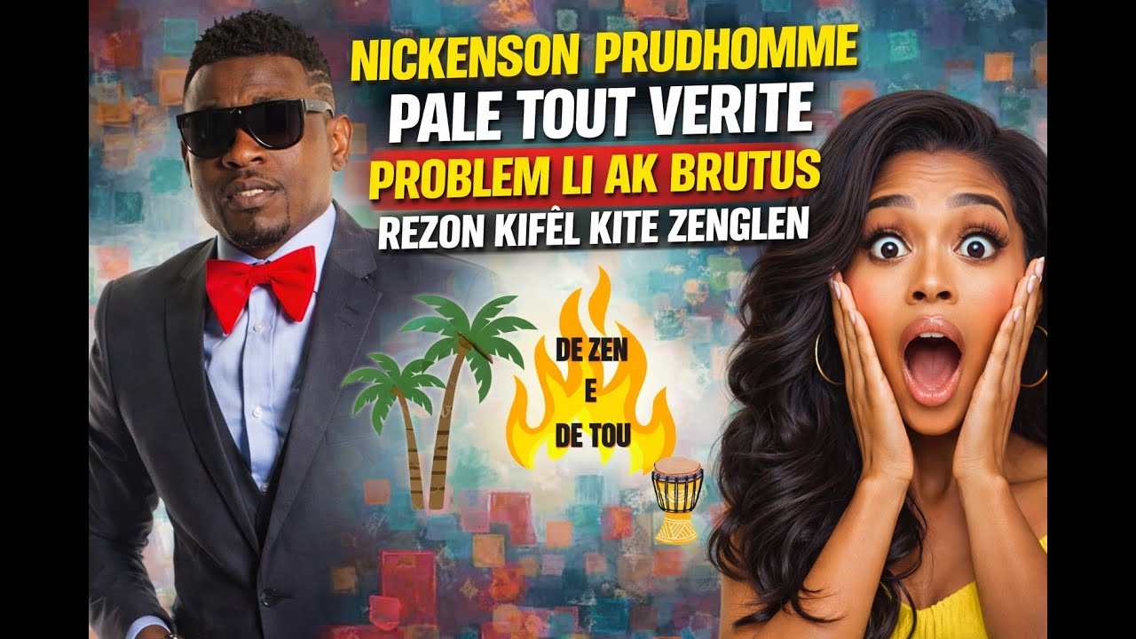 Nickenson Prudhomme rakonte kijan li te kòmanse nan mizik depi laj 11 an, pale sou pwoblem dwa dotè.