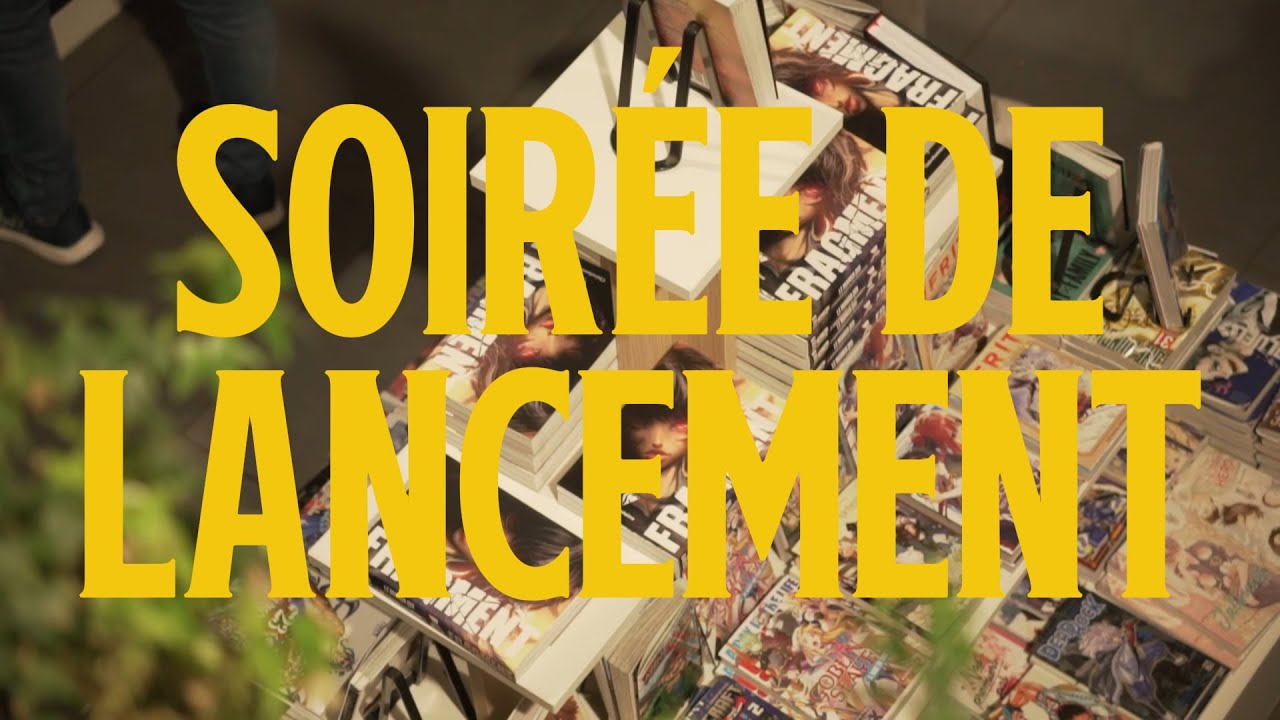 On a lancé notre MANGA devant tout le monde !