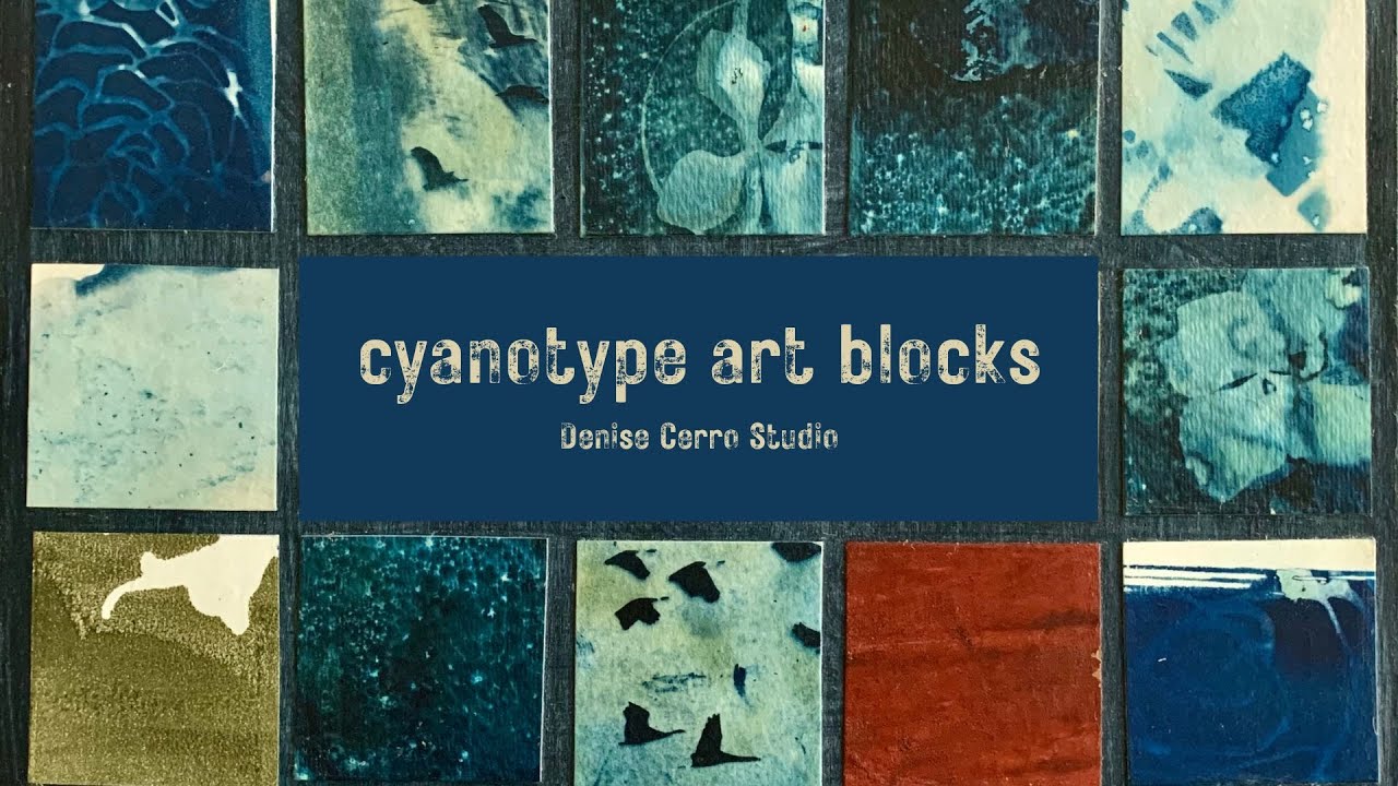 Cyanotype Art Blocks