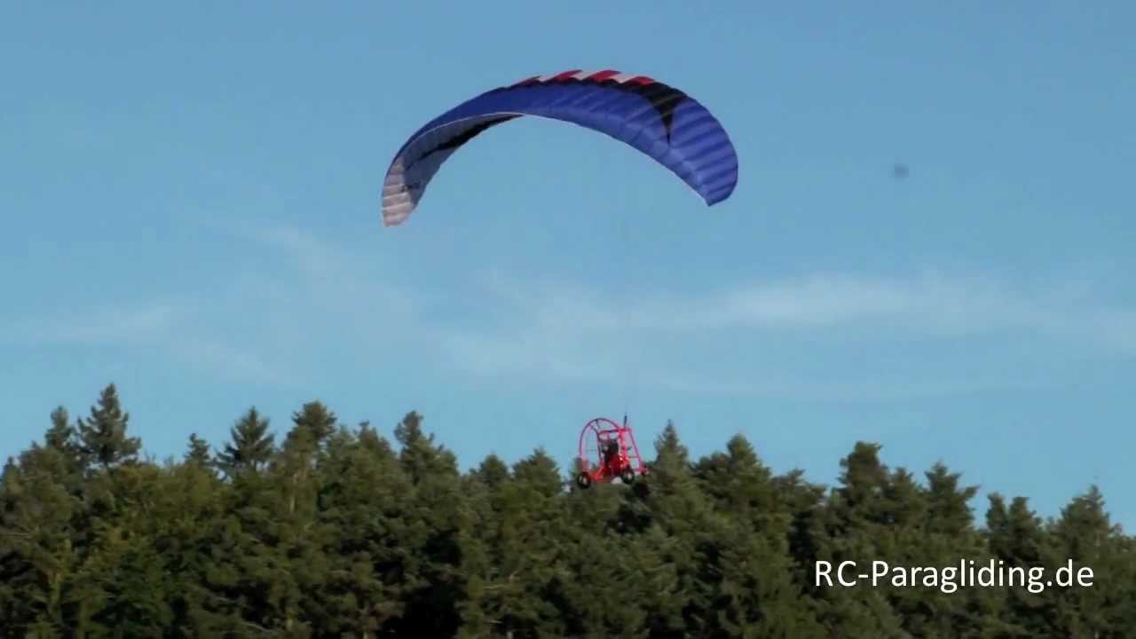 Spiral 3.2 flight no2, RC-Paraglider, Opale Paramodels, Bodenstart