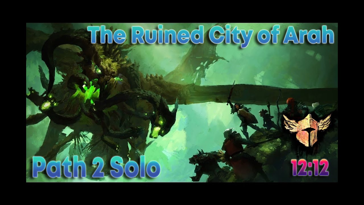 GW2: Solo Arah Path 2 [12:12] Warrior