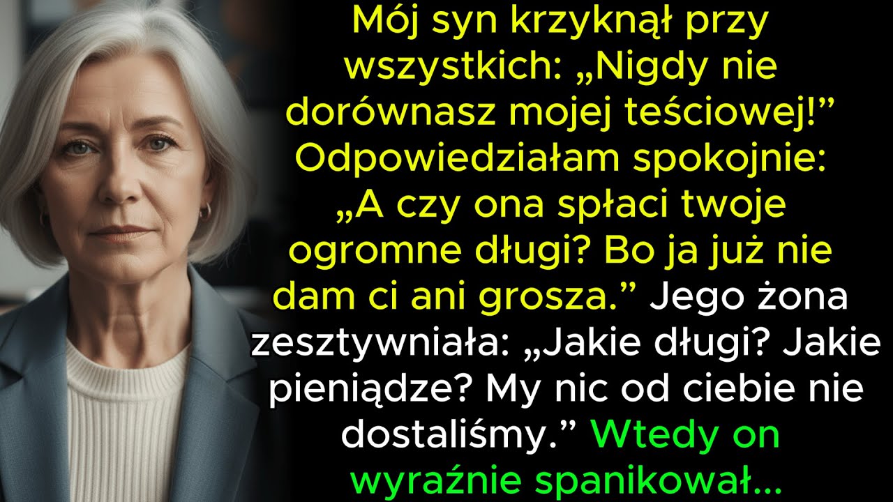 Syn Stwierdził: 