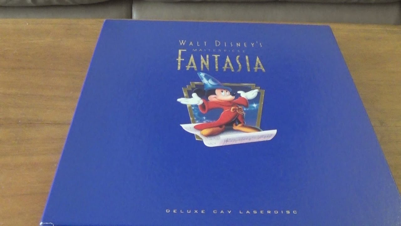 Unboxing the Disney's Fantasia: Deluxe Laserdisc Box Set