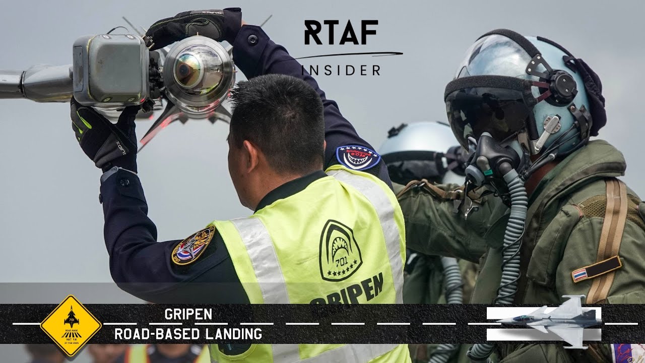 RTAF Insider EP.28 Gripen Road-Based Landing
