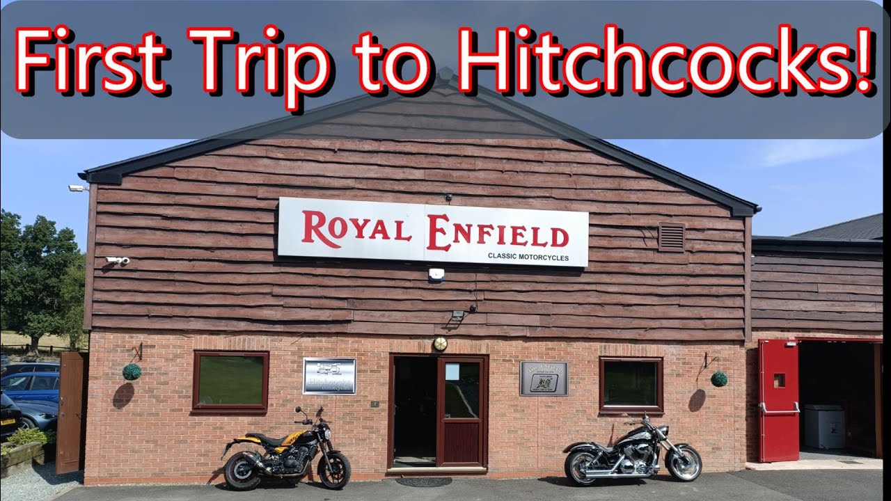 My first trip to Hitchcock's Motorcycles! (The Royal Enfield specialist) 